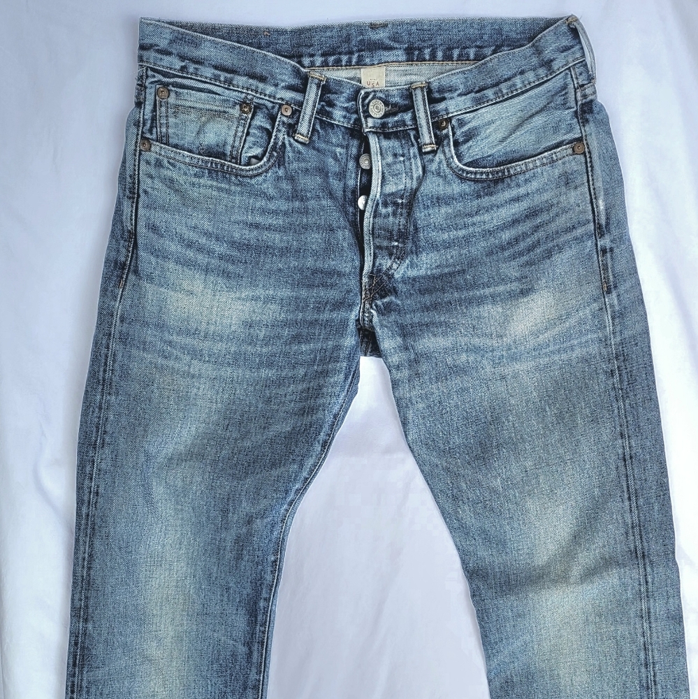 Ralph Lauren RRL Slim Fit Japan Woven Selvedge Denim Jeans